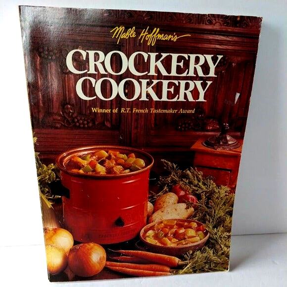 Mable Hoffman's Crockery‎ Cooking - Softcover 1985 Cookbook - Vtg 1980s - Picture 1 of 13